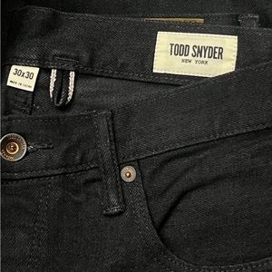 Todd Snyder Black Jeans